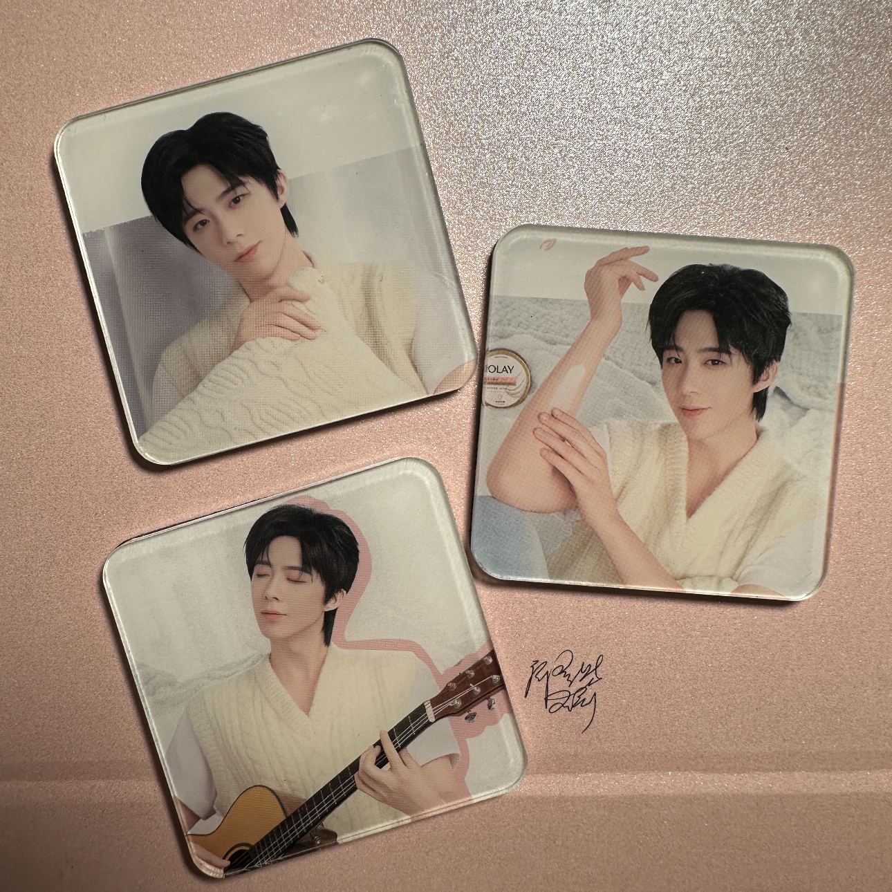 刘宇宁错版台冰箱贴明星周边应援礼物送朋友闺蜜亚克力冰箱贴