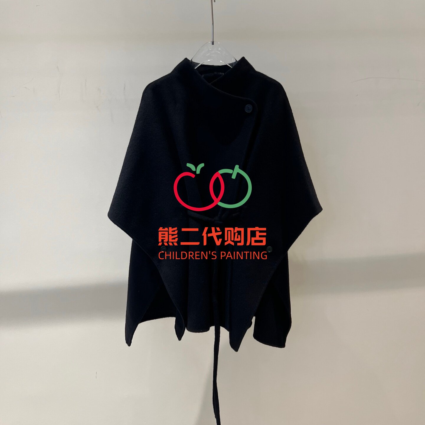 艾诺丝商场同款2026秋季新款斗篷毛呢大衣外套女BR234144