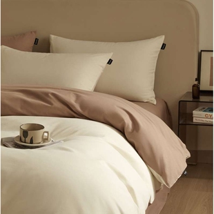 100高端加厚全棉磨毛四件套纯棉床单被套罩2025新款冬季床品4床笠