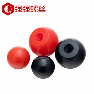 塑料球形手拧螺h母胶木螺母圆形手柄螺母球形手把螺母M6M8M10M12