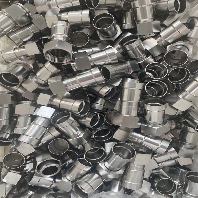 304 316Li薄壁不锈钢环压式连接内丝活接移动螺母活接厂家直营环