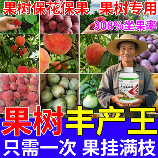 果树保花保果药防落果荔枝李子桃树芒果授粉坐果精促催花灵叶面肥