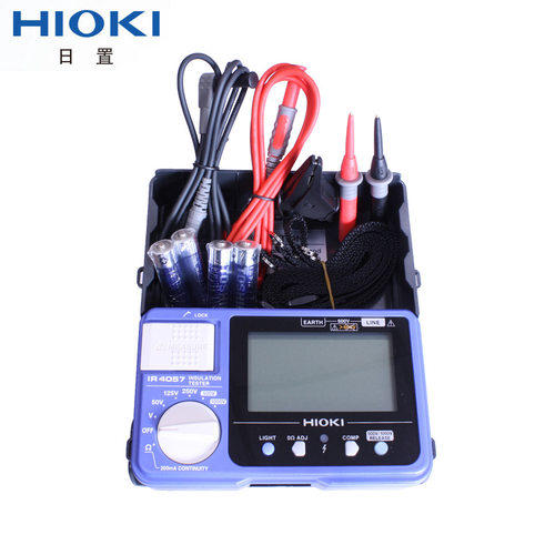 HIOKI日置IR4056-20绝缘电阻测试仪IR4057-20数字电阻表IR4053-10