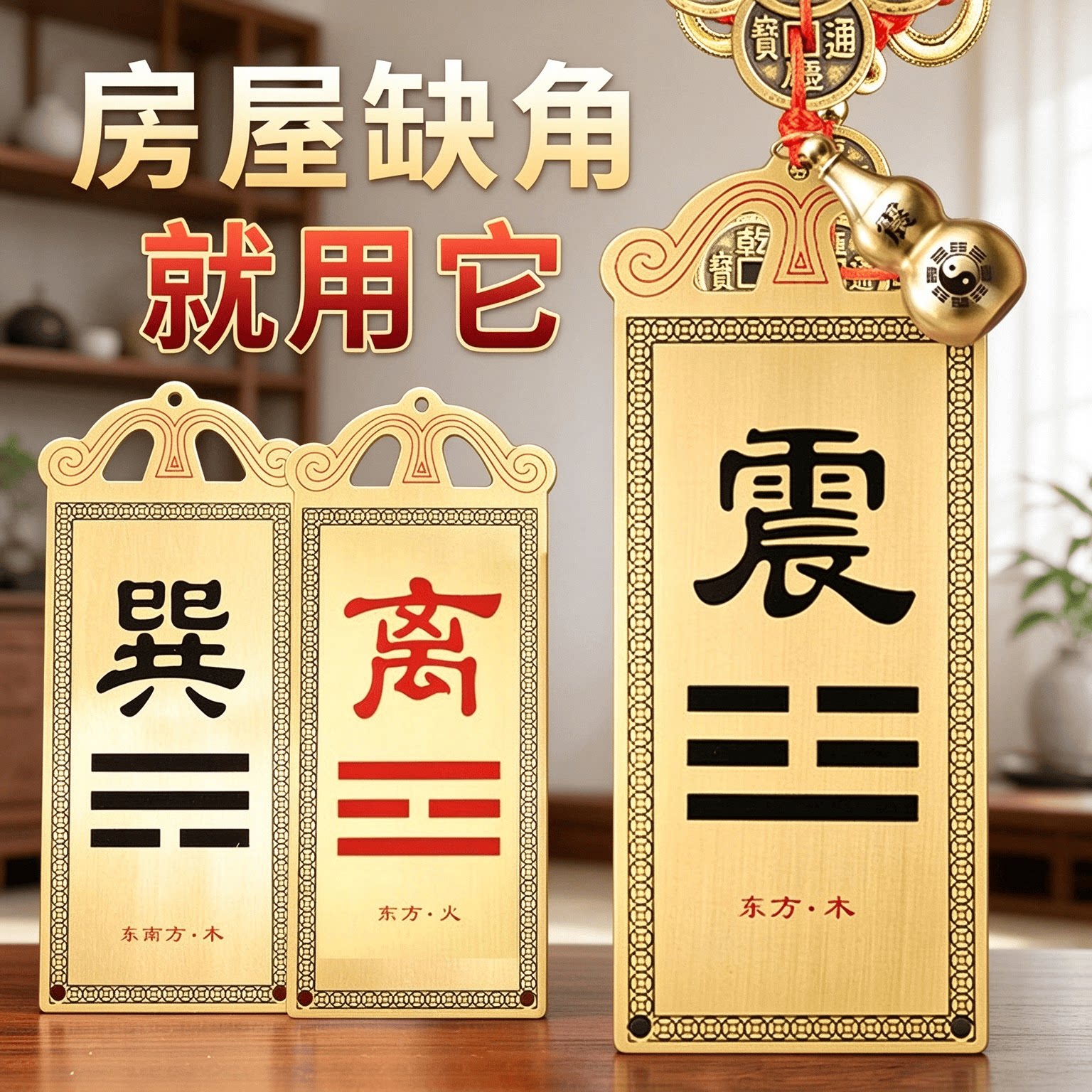 精工铜板正南正北角补角牌