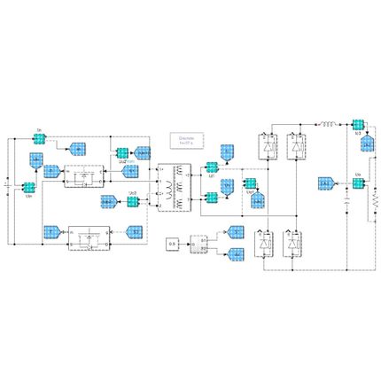 MATLAB/Simulink，Push-Pull（推挽电路）电路仿真模型