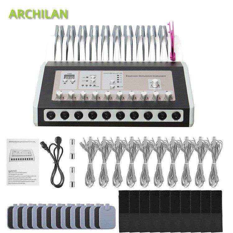 台式EMS贴片减肥美容仪器 微电流疏通经络按摩穴位养生机