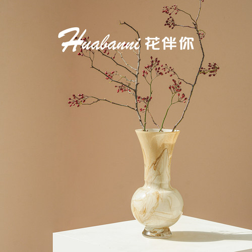 花伴你宋风插花花瓶设计感