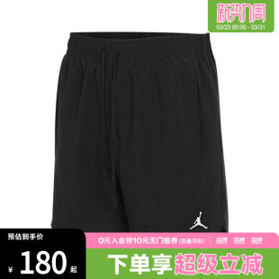 FN5843 SPRT SHORT黑色运动休闲短裤 010 WOVEN NIKE耐克男子J