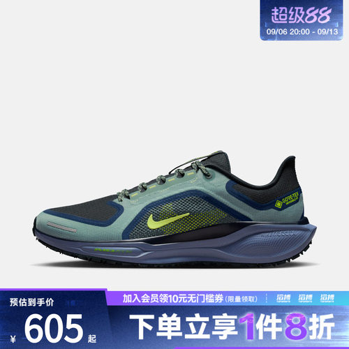 NIKE耐克男子飞马AIR ZM PEGASUS41滔搏运动训练跑步鞋FQ1356-006