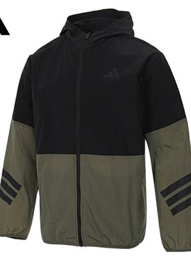 adidas阿迪达斯男子M FI WV WB运动健身夹克外套JD4943