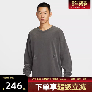 NIKE耐克男子德文布克篮球运动休闲印花圆领短袖T恤IH5086-010