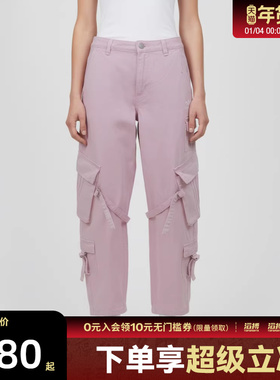 adidas阿迪达斯三叶草女子MULTI-PKT PANTS运动休闲长裤KU9536