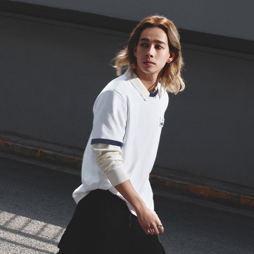 adidas阿迪达斯三叶草男子CONTRAST运动休闲短袖T恤JX2638