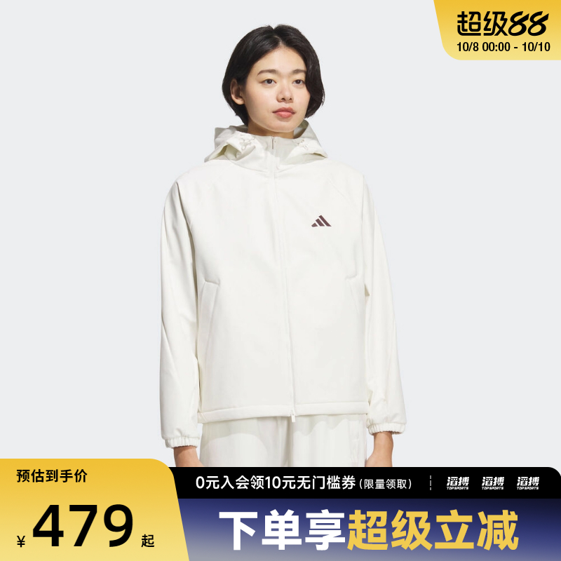 adidas阿迪达斯女子MS SOFTSHELL JK运动健身夹克外套KC0055