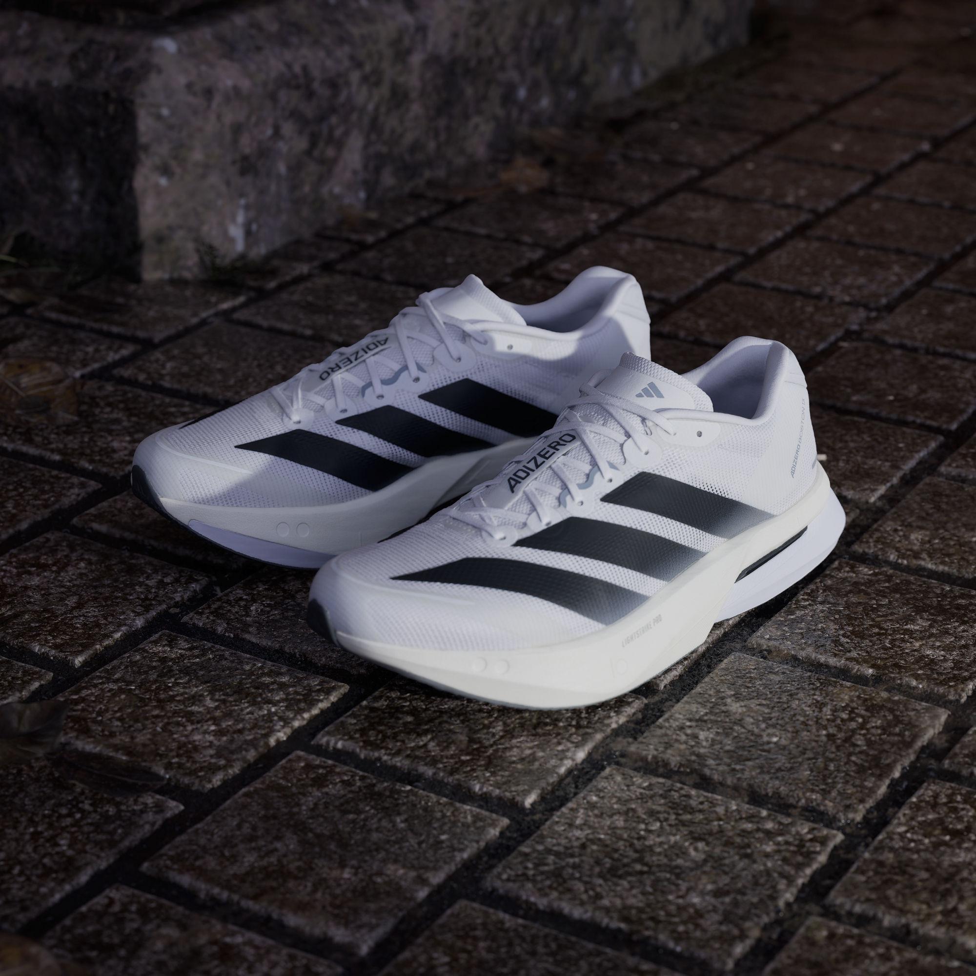 「滔搏运动」adidas阿迪达斯男鞋波士顿13超轻专业竞训跑鞋JS4939