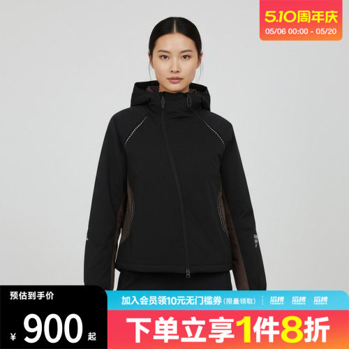 adidas阿迪达斯女子 W PAD JKT运动休闲棉服外套KV4862