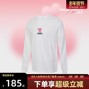 NIKE耐克男子AS U NSW TEE LS OC VDAY运动休闲长袖T恤HV9808-100