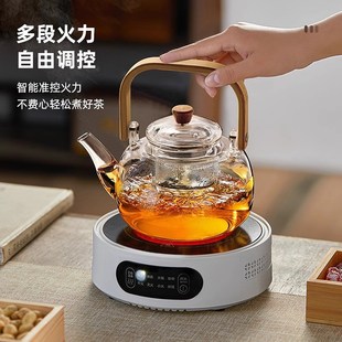 茶水分离电陶 围炉煮茶壶玻璃耐高温家用大容量提B梁单壶2024新款