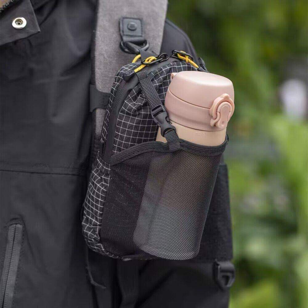 户外肩带手机包挂包登山徒步拓展袋水壶收纳包超轻防水背包附件包