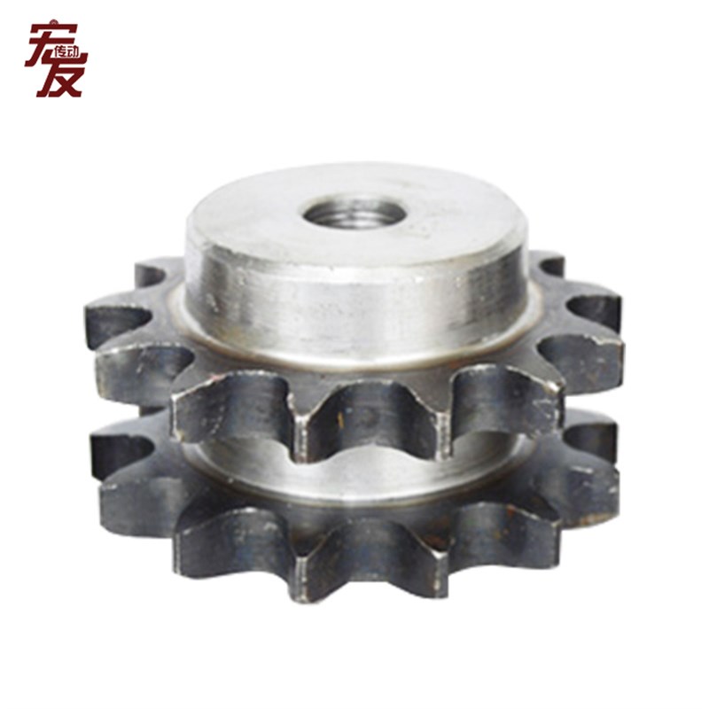 双排链轮 真双排 1寸 16A带台 带瓜 1D寸25齿 26齿 27齿 28齿 29
