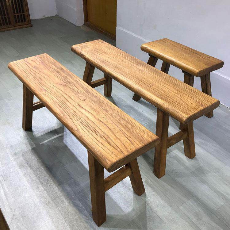 长条大板凳板凳长条餐厅复古传统做旧单人榆木凳长条门板扁担宽凳,住宅家具,换鞋凳,淘宝优惠券,粉丝福利购,淘宝优惠卷