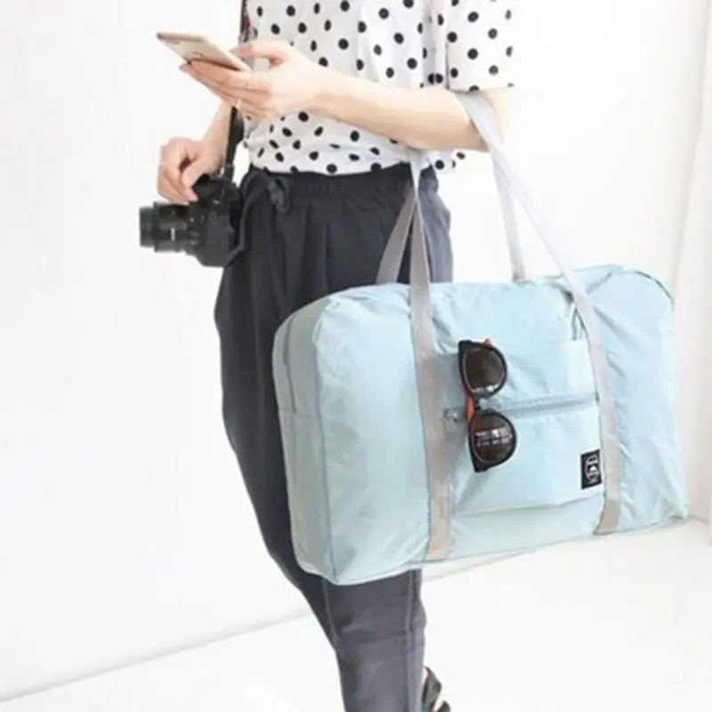 折叠包旅行袋多功能手提飞机包大容量可套拉杆行李箱