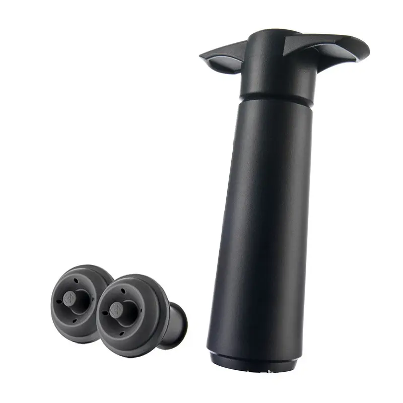 红酒塞 红酒瓶塞 抽真空酒塞 保鲜塞 硅胶酒瓶塞logo两塞