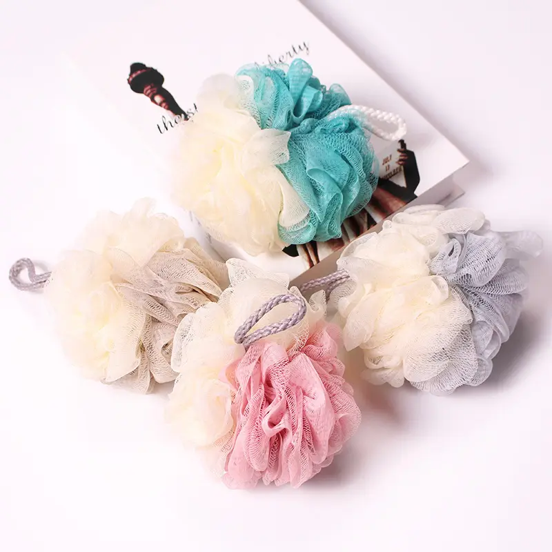 【夏季】好用舒适长柄浴花刷软毛洗澡刷搓澡沐浴刷搓背