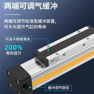 psjg7948300 无杆缸OSP高机械式 气40 速带导轨滑台P25 8001500