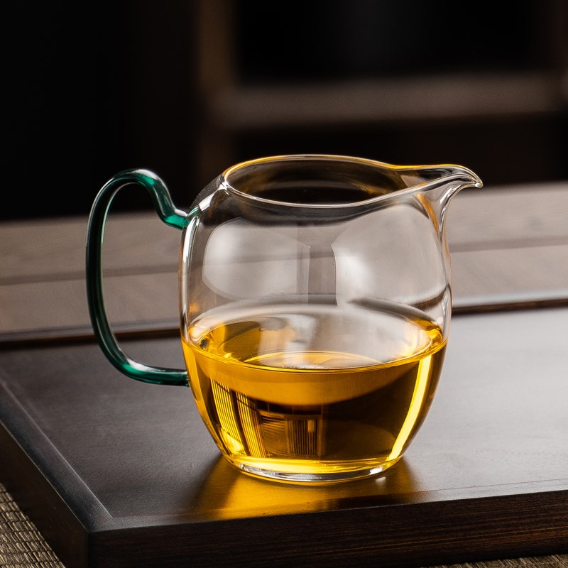 玻璃公道杯加厚耐高温功夫茶具倒茶杯茶漏套装高档分茶器茶海公杯