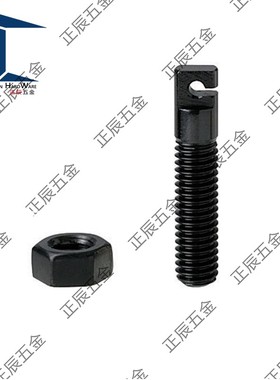 AIPOK4/5/6/8 碳钢发黑 缺口孔型 拉伸弹簧用支柱