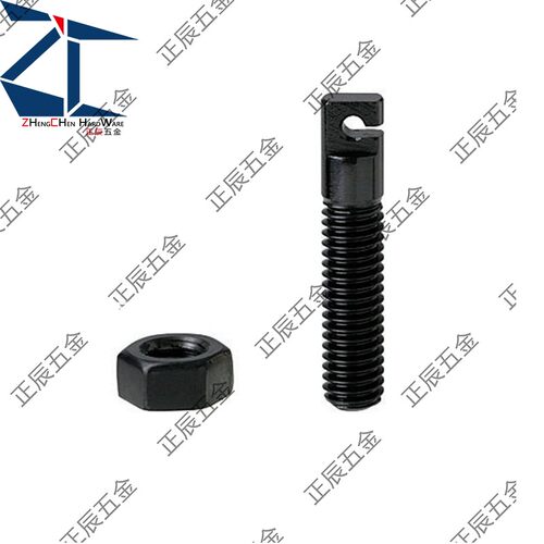 AIPOK4/5/6/8 碳钢发黑 缺口孔型 拉伸弹簧用支柱