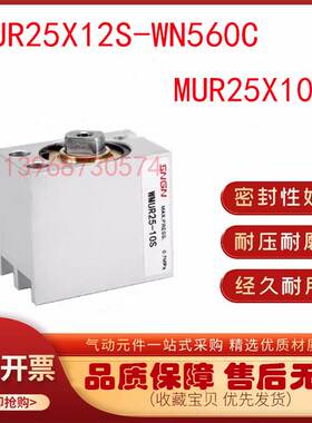 非标气缸MUR25X12S-WN560C 小型自由安装非标气缸 MUR25X10S