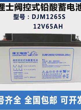 LEOCH理士DJM1265S UPS不间断电源 12V6H EPS电源铅酸蓄电池
