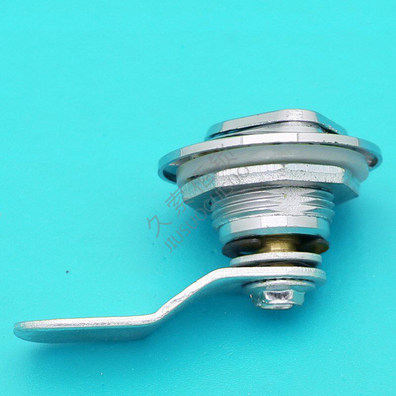 工业门锁一字MS401门锁/全铁 半铁 铜芯/塑料配电箱信报箱转舌锁