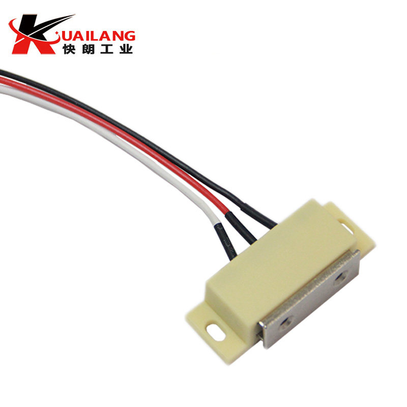 HMGR T-2000 HMGR-T150带开关三线磁力扣 门吸 门碰 电子门吸磁吸