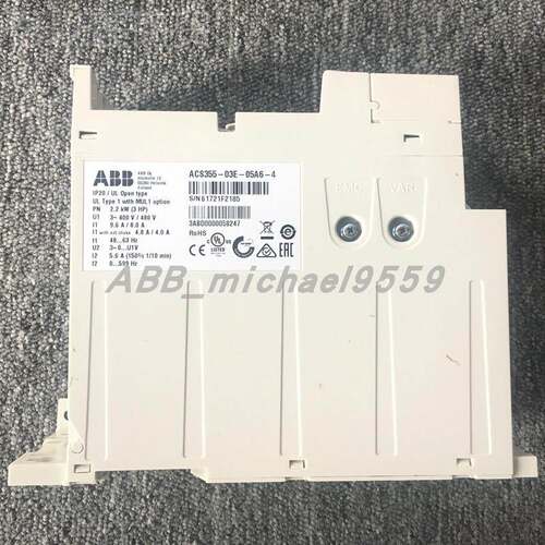 AABB频变器ACS355-03EA-01A2 01A9 02A4 03A3 PHX041 056 07A3-4