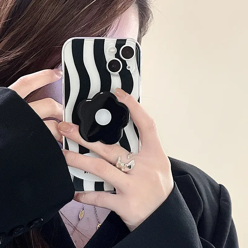 适用9/10/11精孔透明红米k20/k30滴胶支架