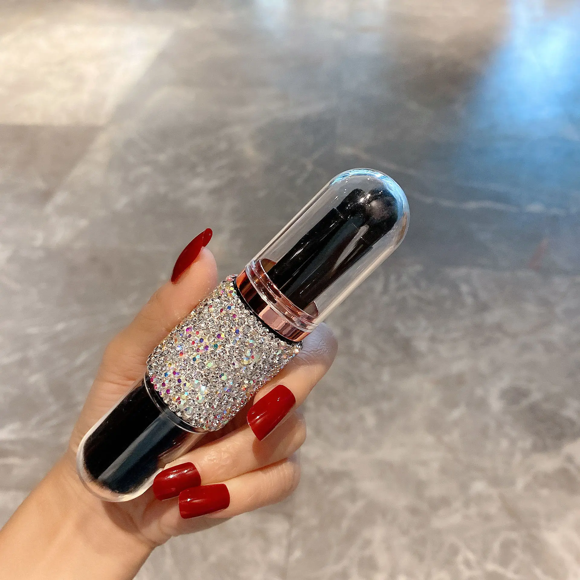 高档镶钻一支四用化妆刷套装散粉刷眼影刷彩妆化爆款直销