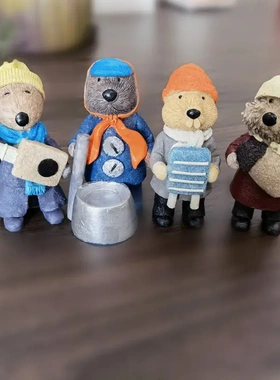 little mouse 新品小老鼠树脂工艺摆件办公桌家居公共场所