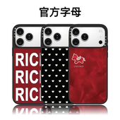 外壳高级感小众磁吸2025网红爆款 CALG爱心RICH独角兽适用苹果手机壳iphone11 17promax新款