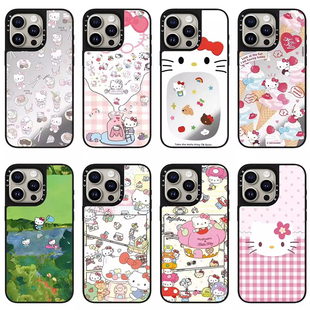 CALG凯蒂猫少女心适用苹果手机壳iphone11 12 13 14 15 16 17promax新款外壳高级感小众磁吸2025网红爆款