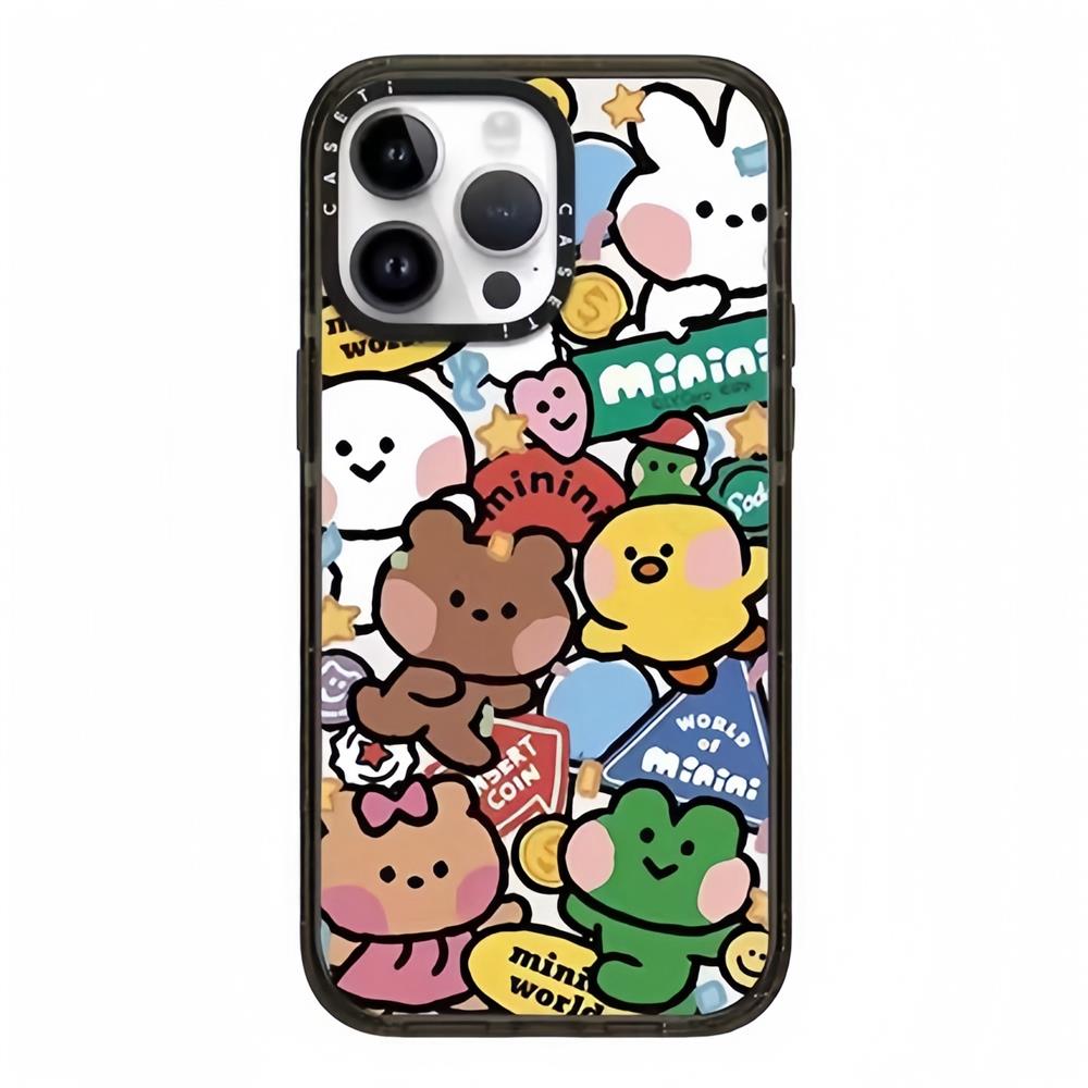 CASE迷你游园会minini苹果手机壳iphone11 12 13 14 15 16 17promax新款外壳高级感小众磁吸2025网红爆款
