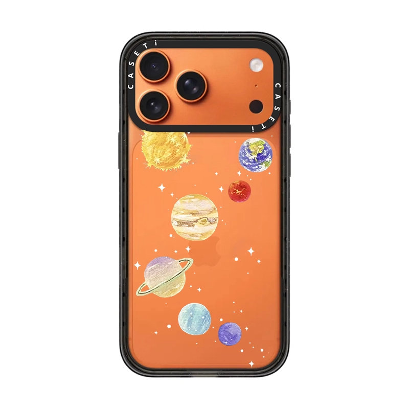 CASE艺术家星球星橙苹果手机壳iphone11 12 13 14 15 16 17promax新款外壳高级感小众磁吸2025网红爆款