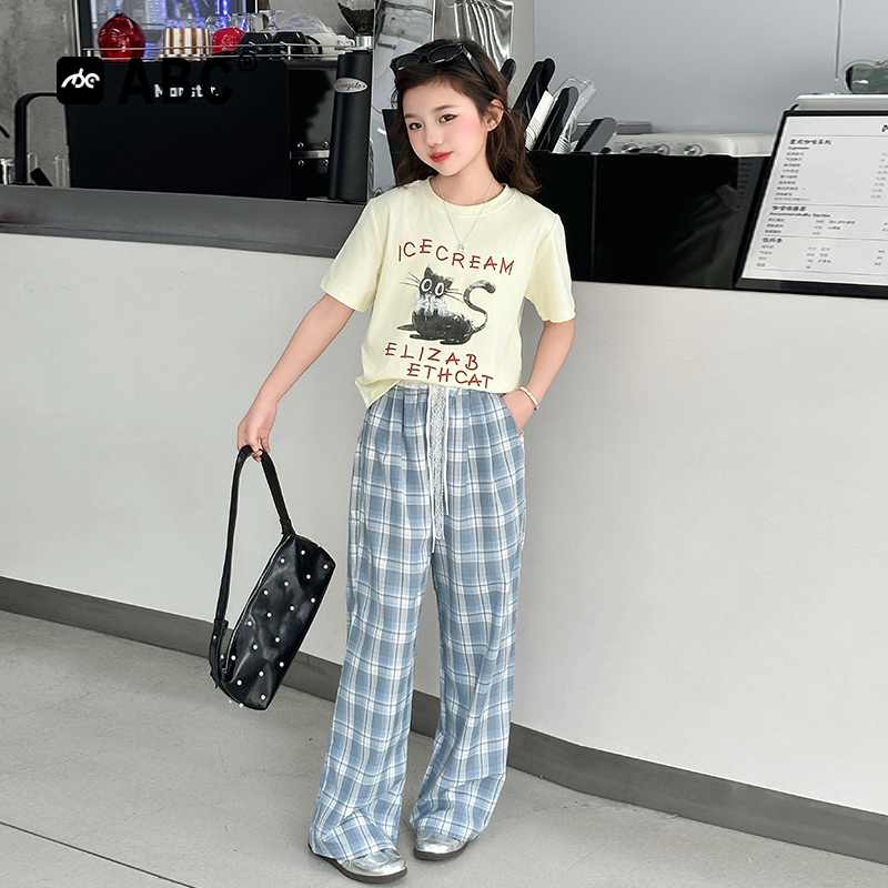 女童套装夏款2025新款