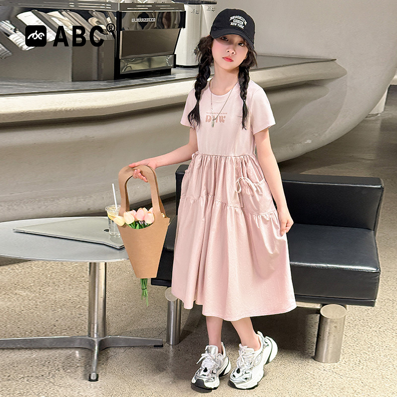 ABC品牌童装女童连衣裙夏款