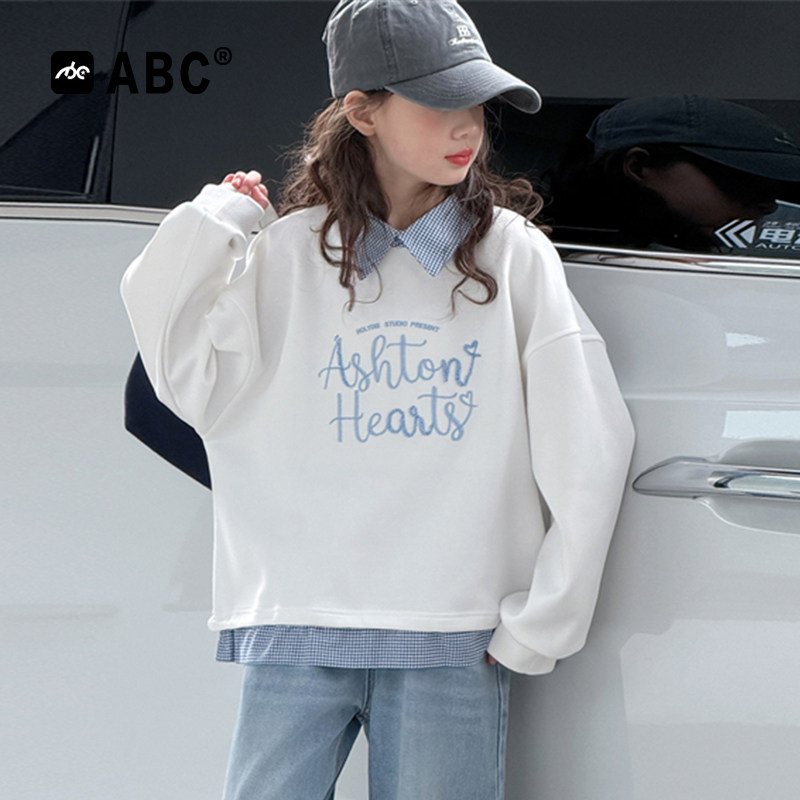 ABC女童春秋卫衣中大童上衣