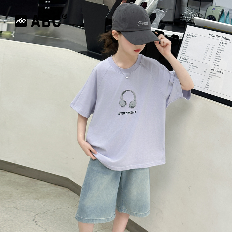 女童夏季套装2025新款