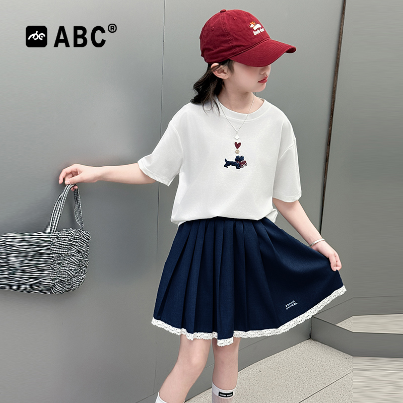 女童夏季套装2025新款