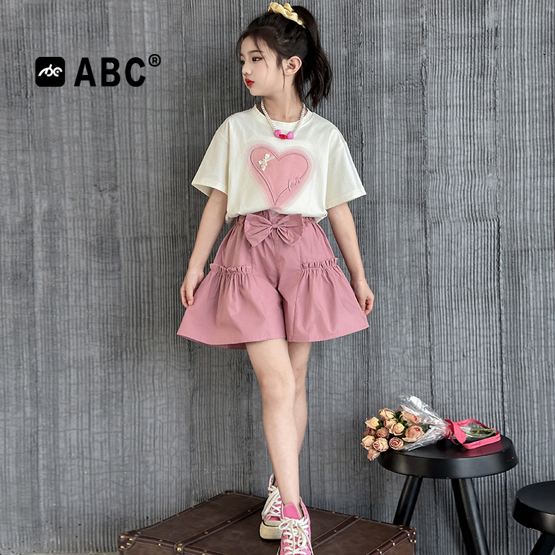 女童夏季套装2025新款